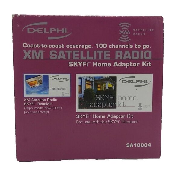Delphi SA10004 Home Kit for SKYFi XM Satellite Radio Receiver Adapter Dock - Picture 4 of 9